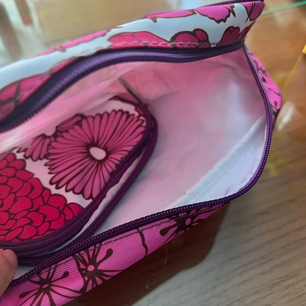 New 4 Mac Tracy Reese guerlain bundle makeup cosmetic bag pouch travel envelope